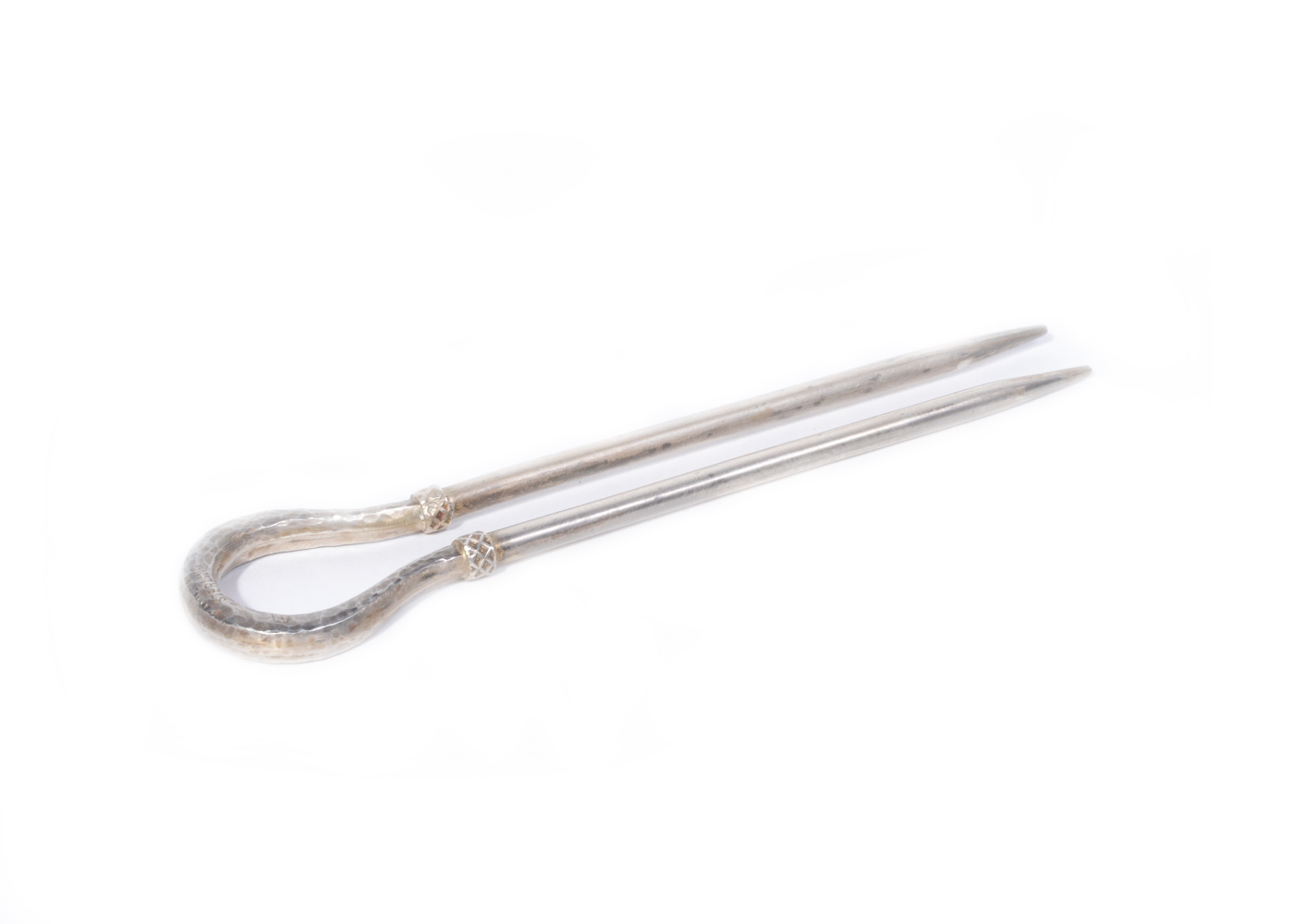 Vintage Sterling Silver Hair Pin