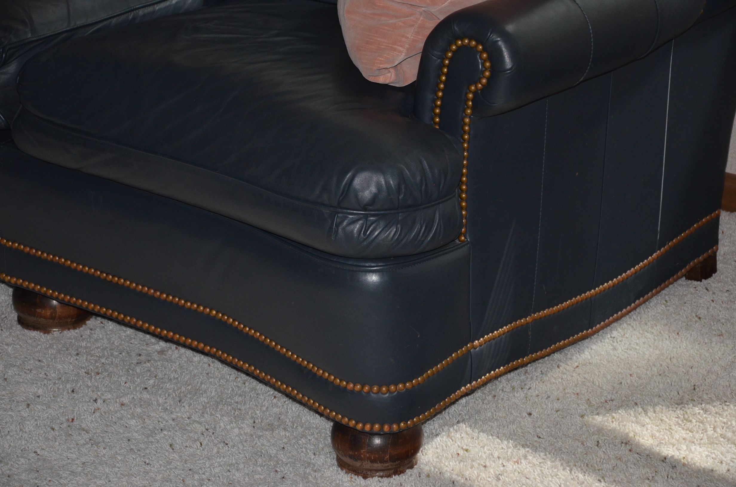 Hancock and Moore Leather Sofa