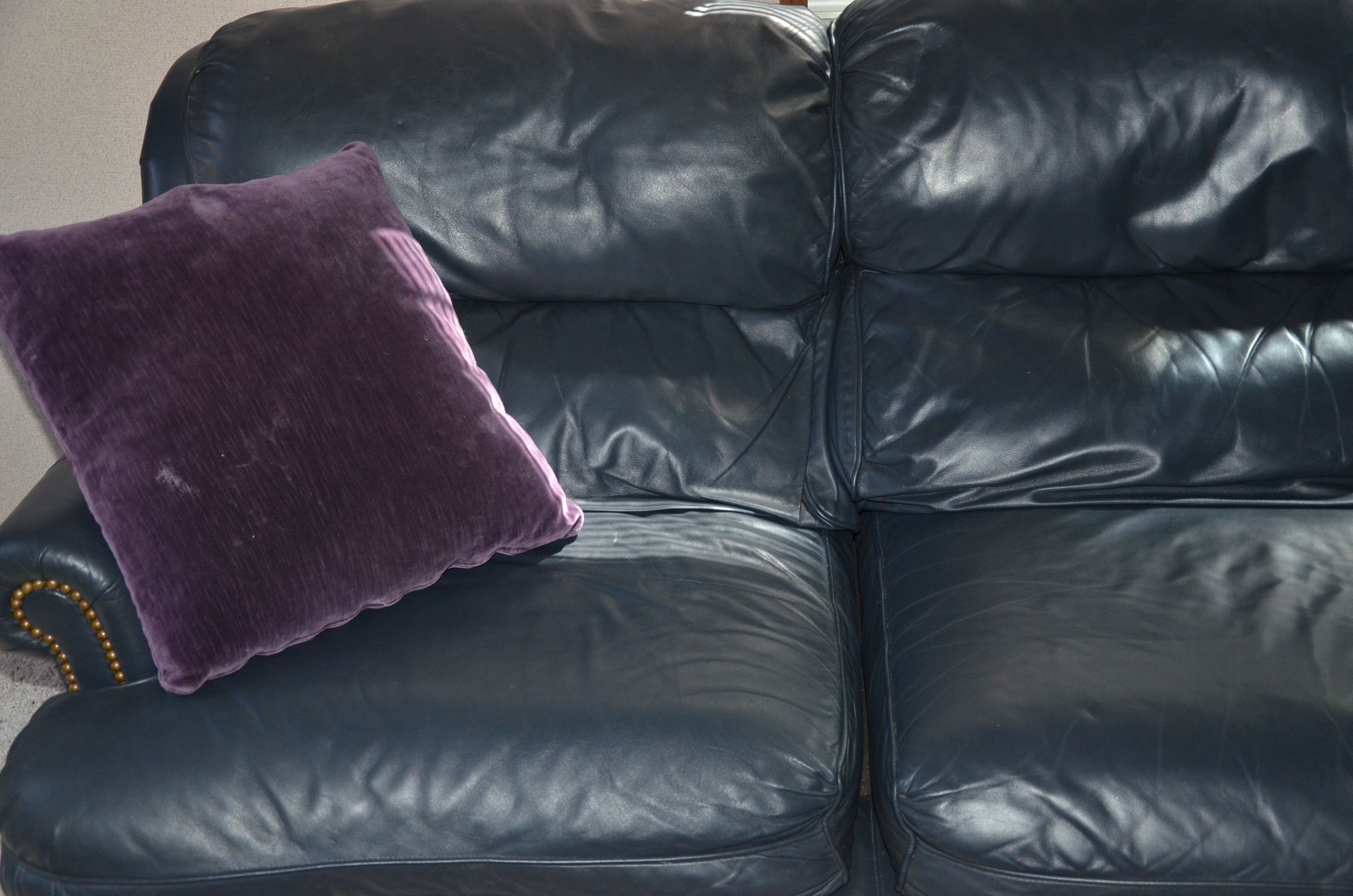 Hancock and Moore Leather Sofa