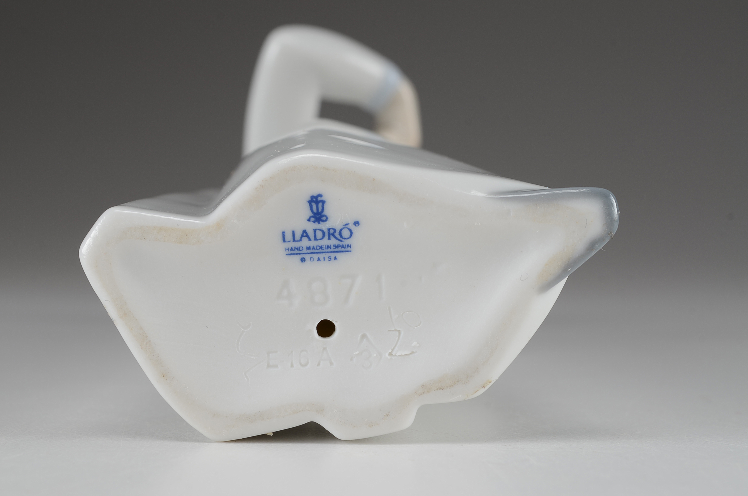 Retired Lladro Girl with Guitar Figurine