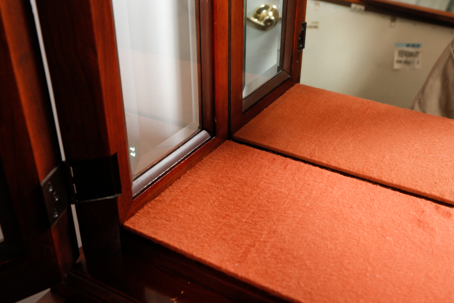 Hepplewhite Style Secretary Desk with Hutch