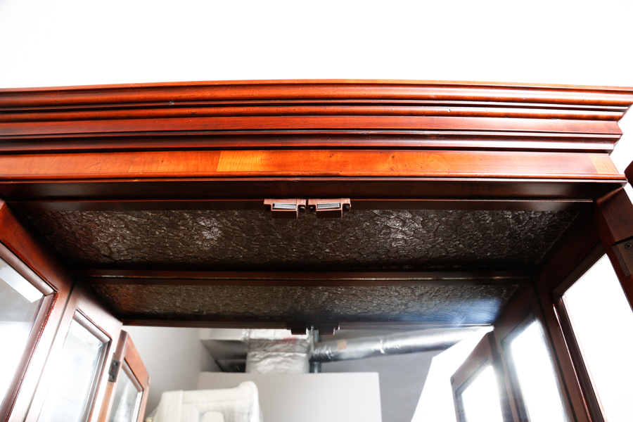 Hepplewhite Style Secretary Desk with Hutch