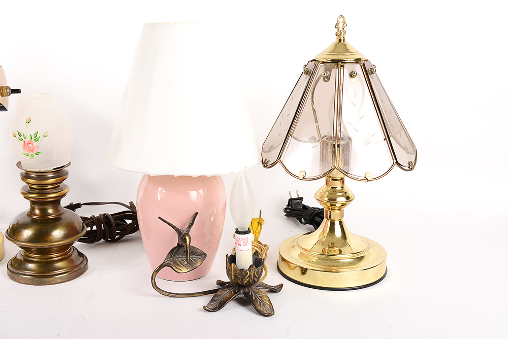Collection of Small Table Lamps