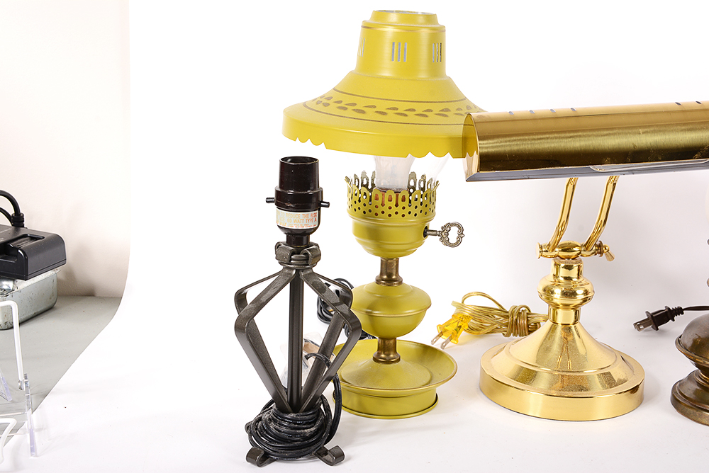 Collection of Small Table Lamps