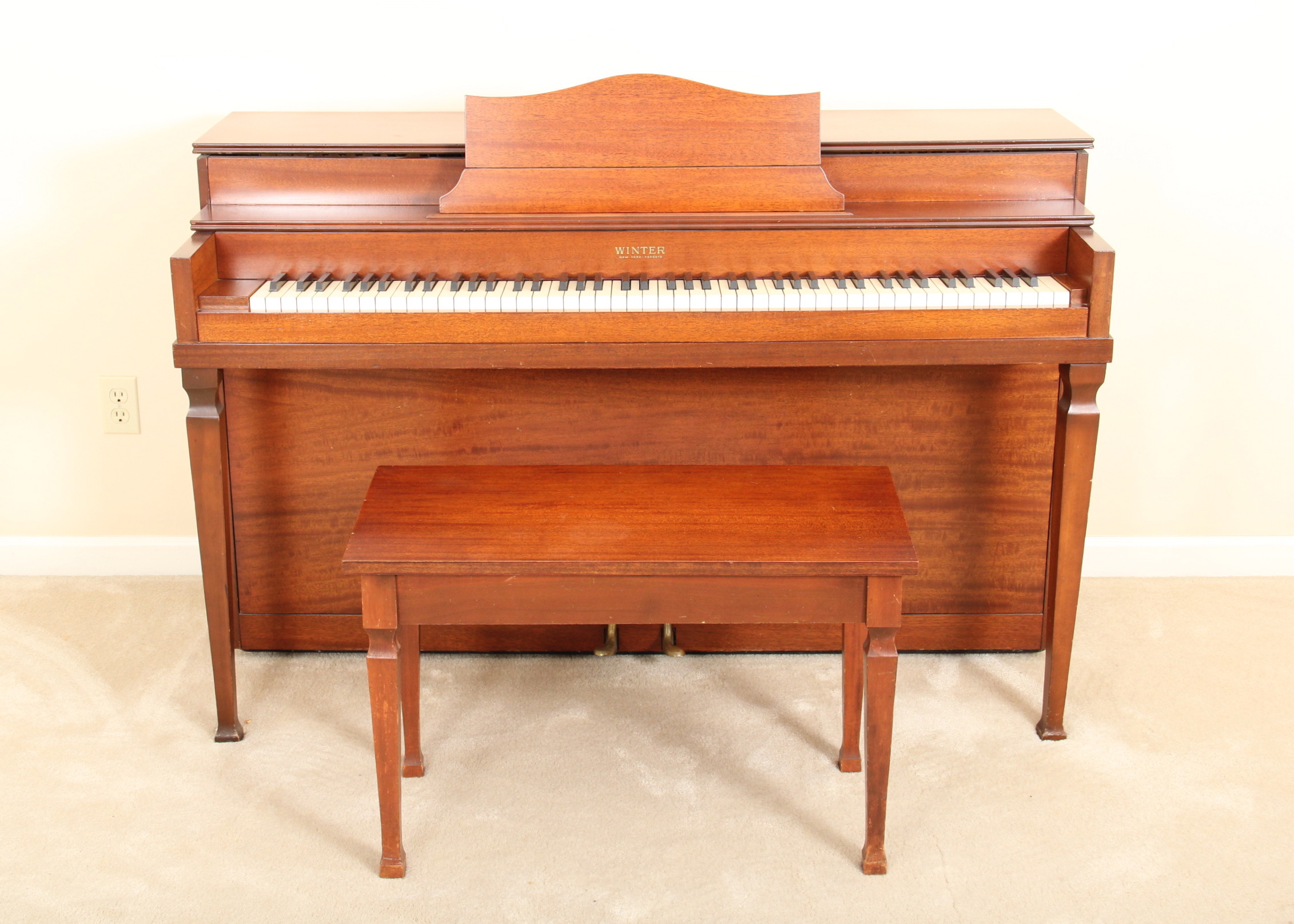 Winter and Co. Upright Piano