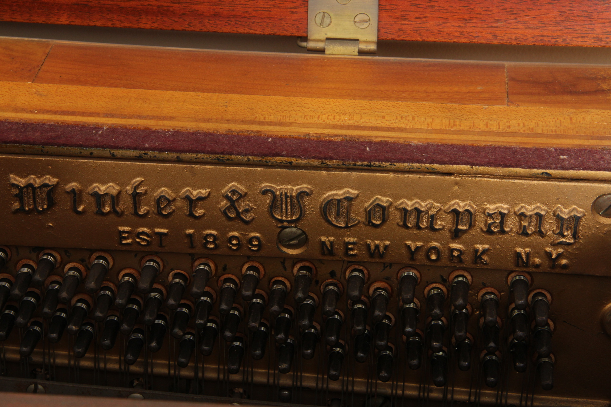 Winter and Co. Upright Piano