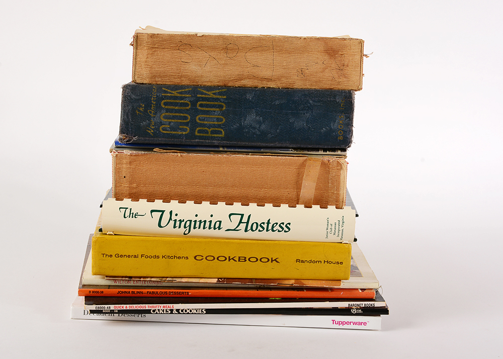 Collection of Vintage Cookbooks