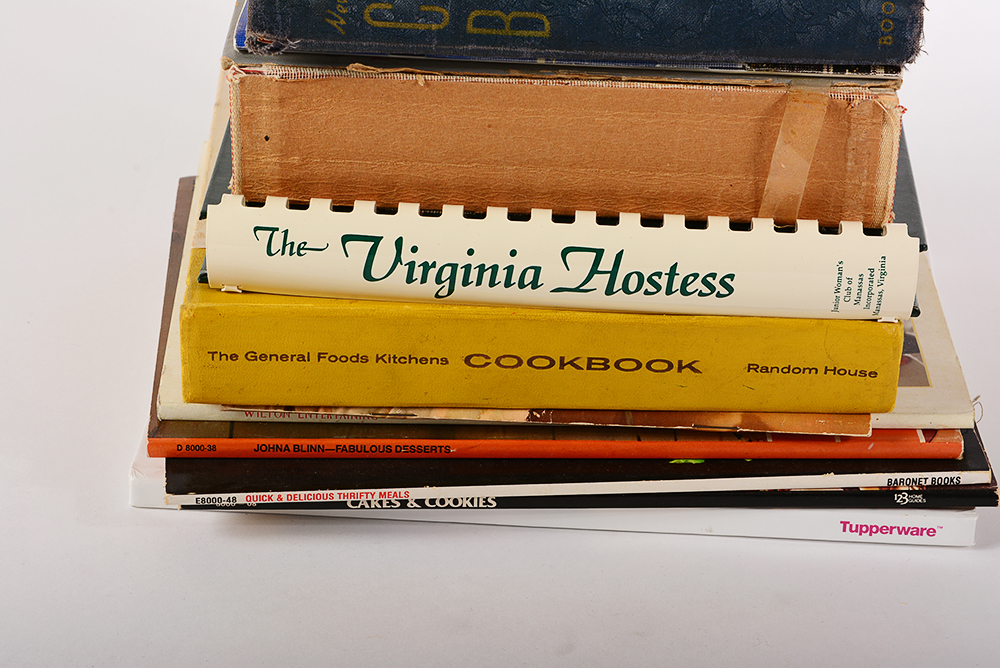 Collection of Vintage Cookbooks