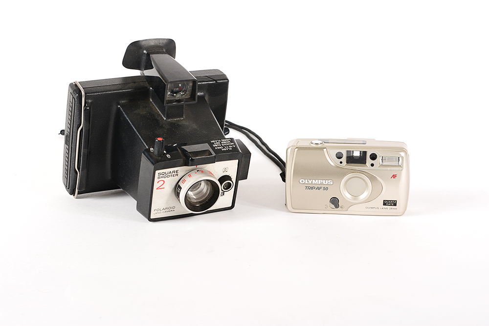 Vintage Kodak Moviedeck 275 Projector and Land Camera