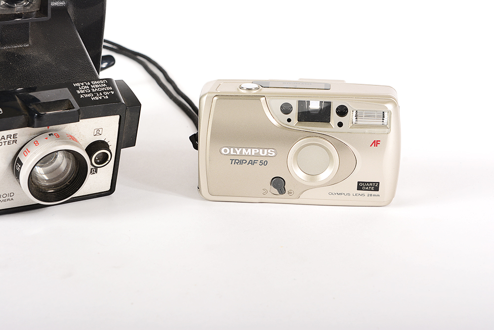 Vintage Kodak Moviedeck 275 Projector and Land Camera