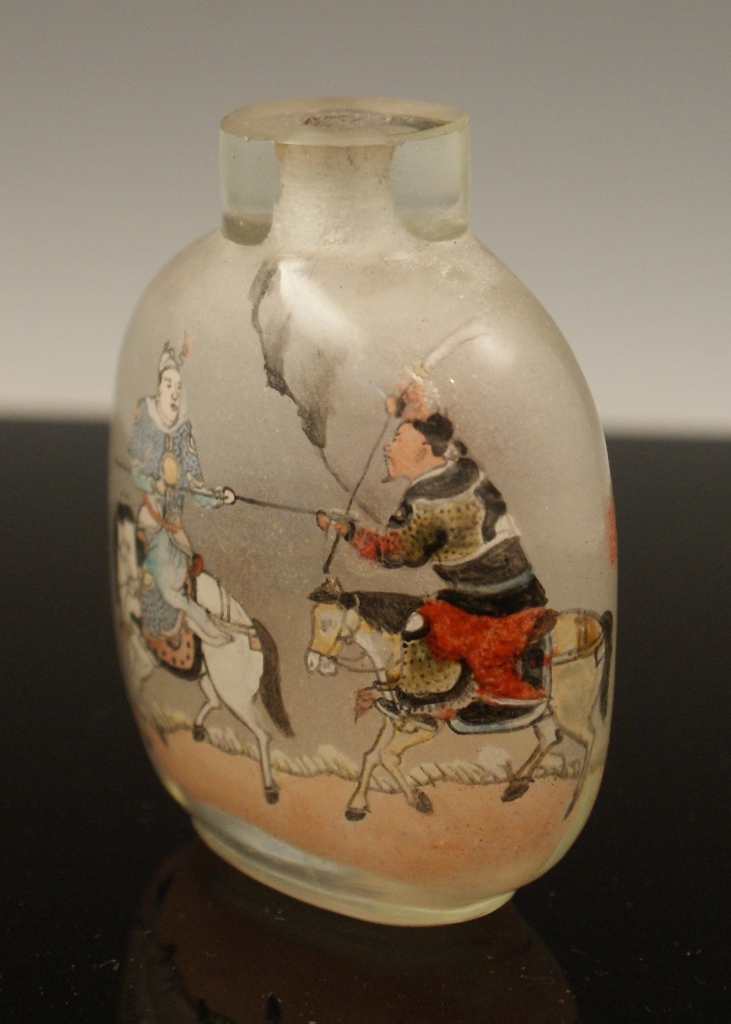 Qing Dynasty Tang, Zichuan Snuff Bottle