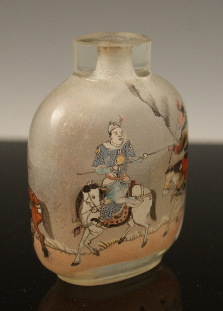 Qing Dynasty Tang, Zichuan Snuff Bottle