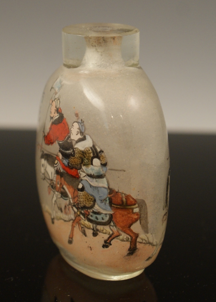 Qing Dynasty Tang, Zichuan Snuff Bottle