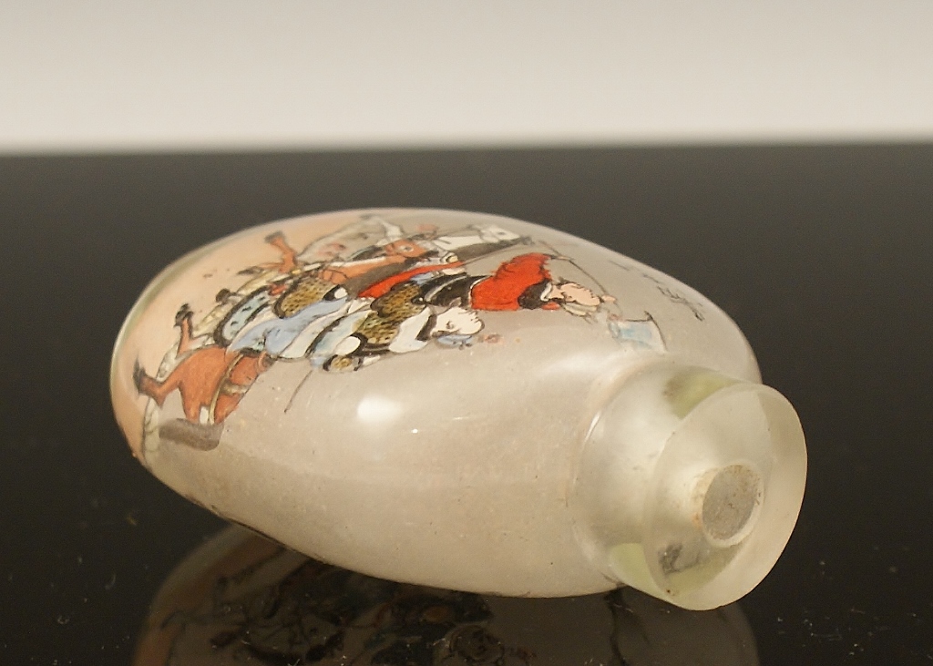 Qing Dynasty Tang, Zichuan Snuff Bottle