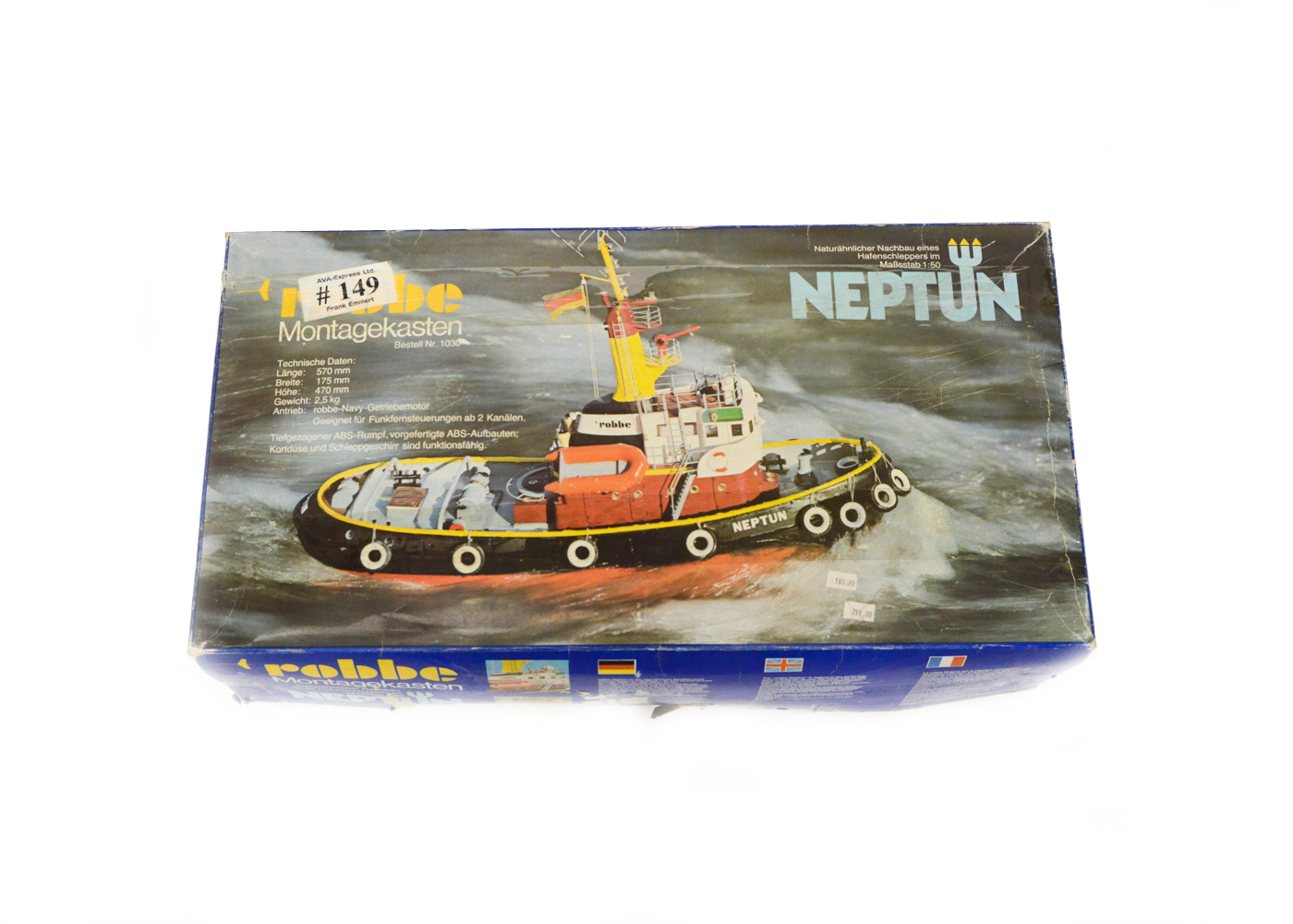 Vintage Tugboat Building Kit