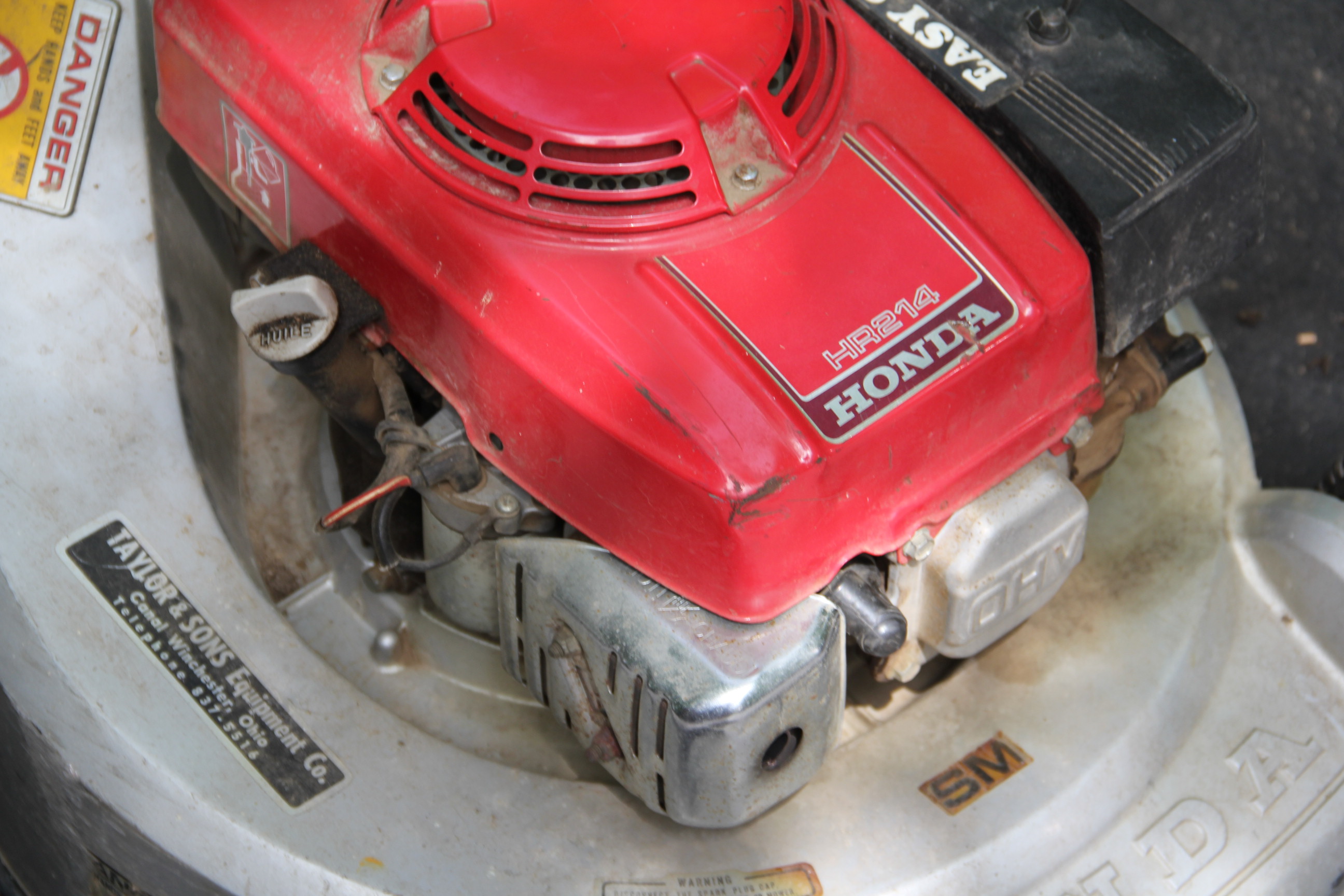 Honda Mower HR214