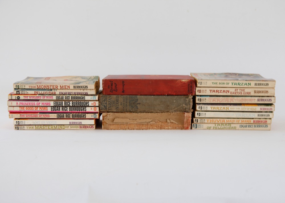 Books by Edgar Rice Burroughs