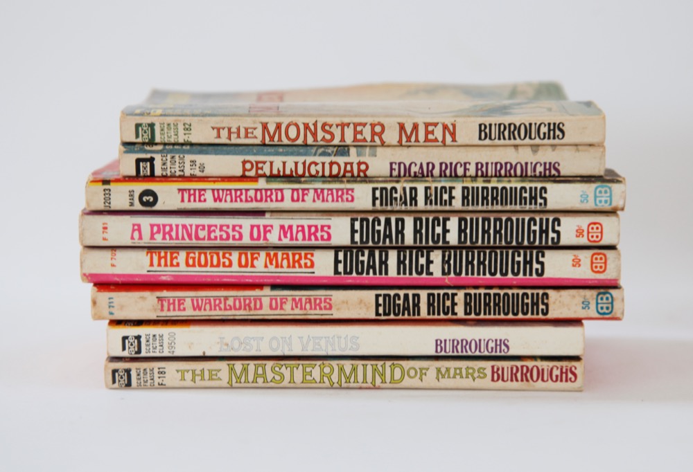 Books by Edgar Rice Burroughs