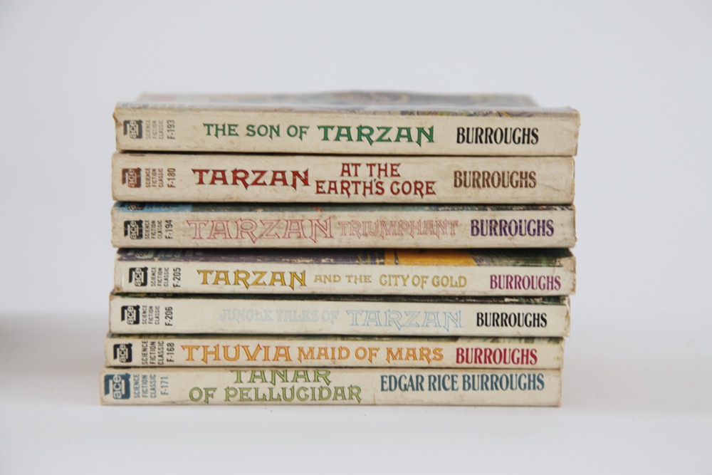 Books by Edgar Rice Burroughs