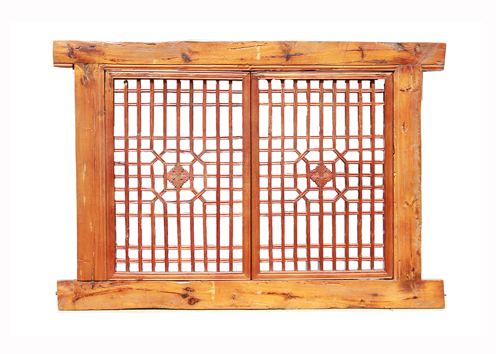 Antique Chinese Window Screen
