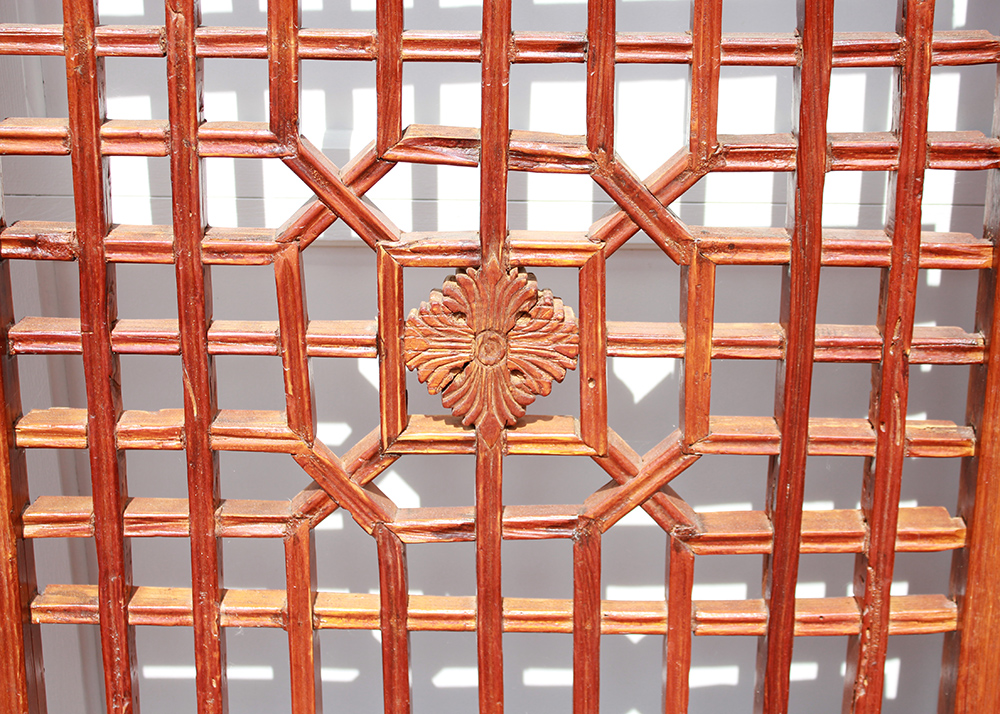 Antique Chinese Window Screen