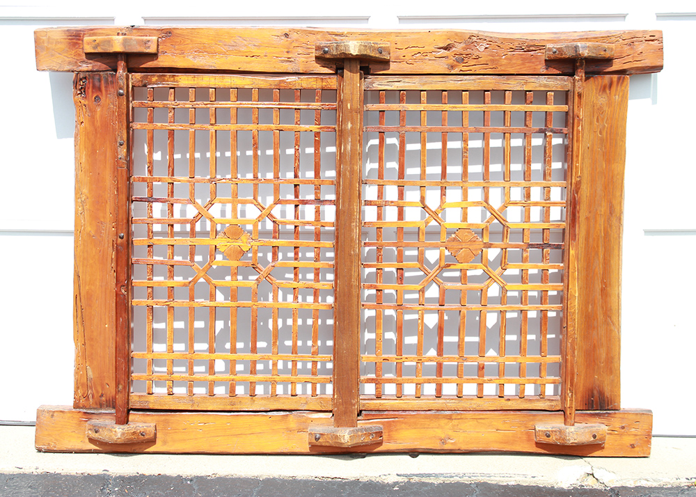 Antique Chinese Window Screen