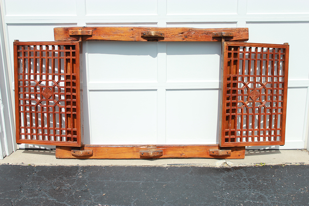 Antique Chinese Window Screen