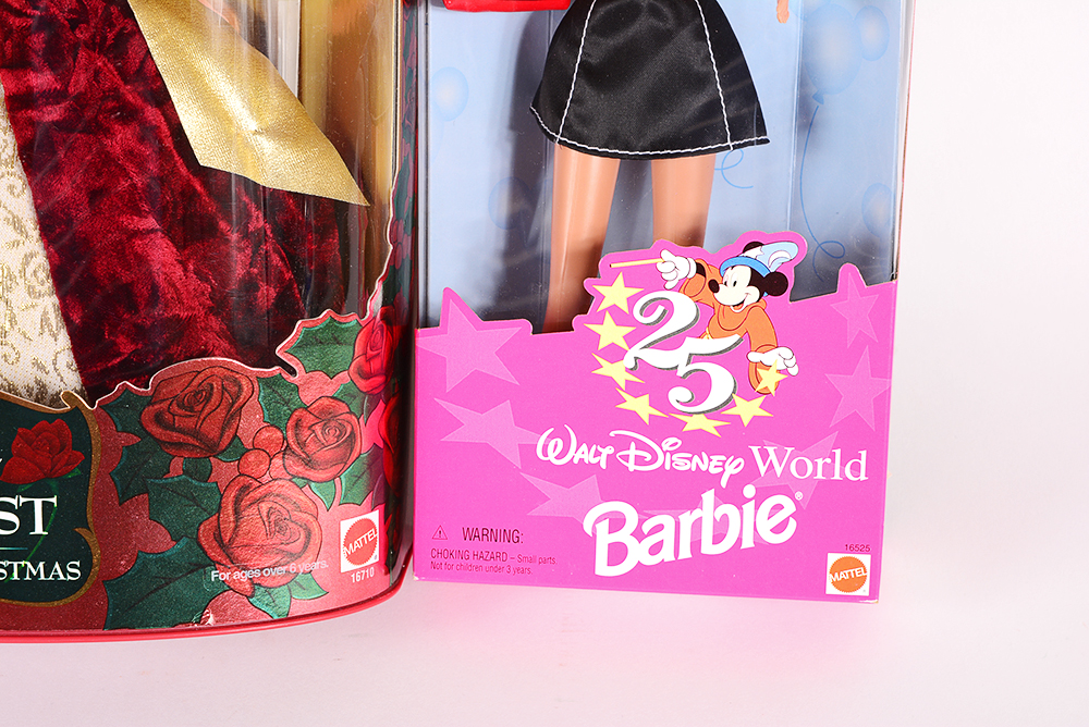 Walt Disney Barbie Dolls