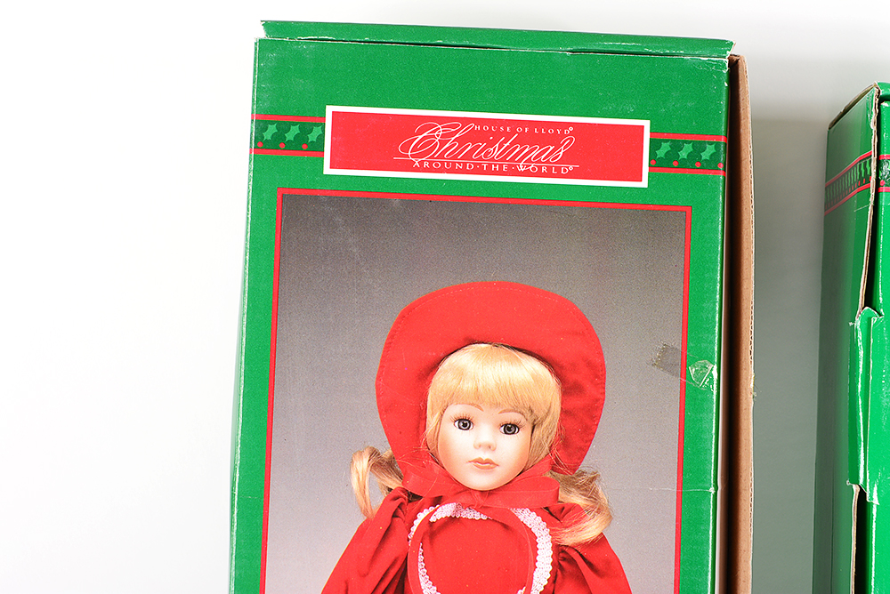 Collection of House of Lloyd Dolls