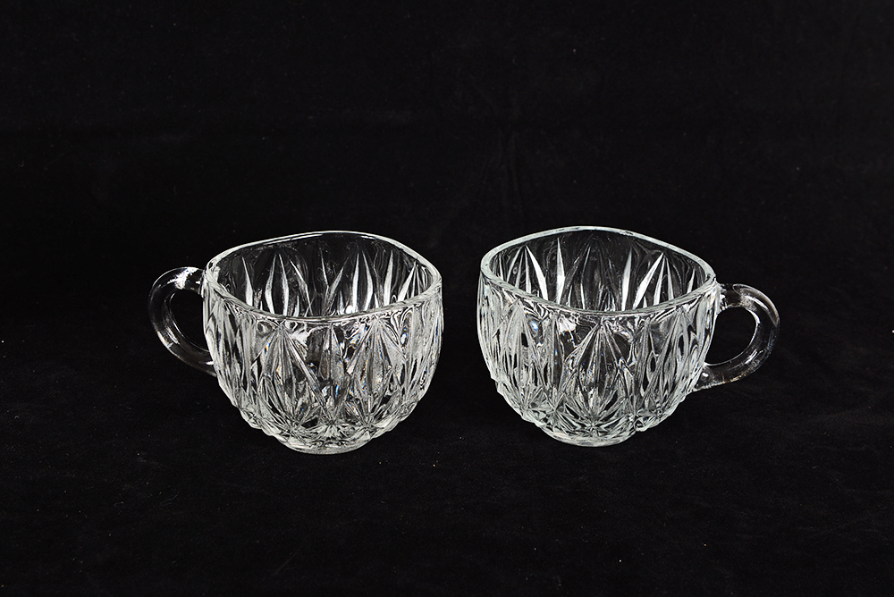 Vintage Punch Glasses and Bowls