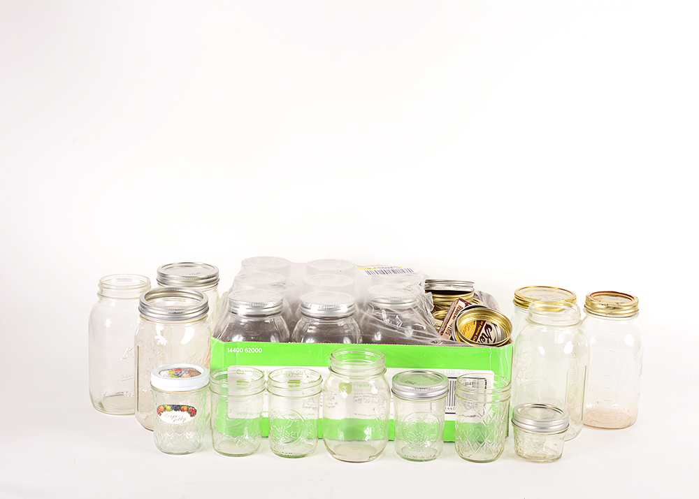 Assortment of Mason Jars