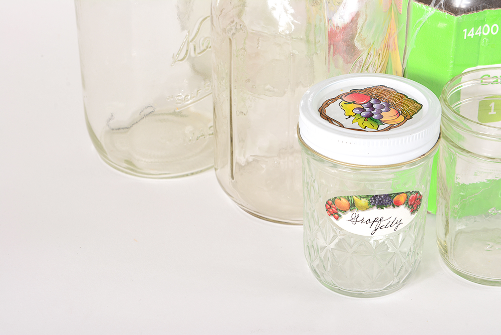 Assortment of Mason Jars