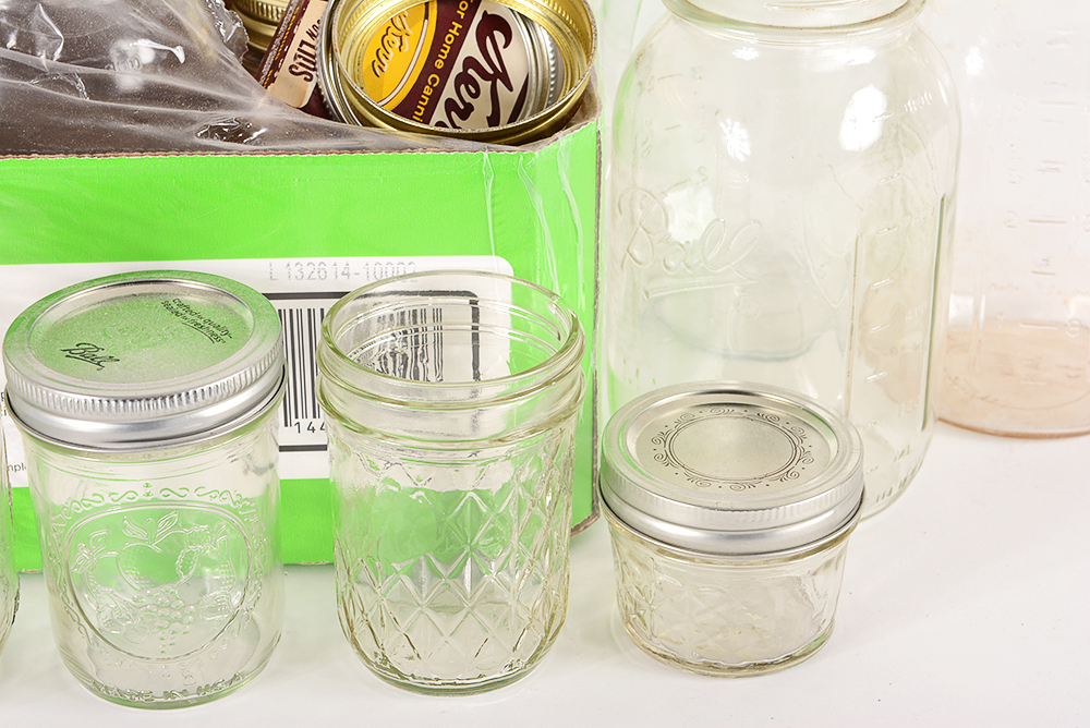 Assortment of Mason Jars