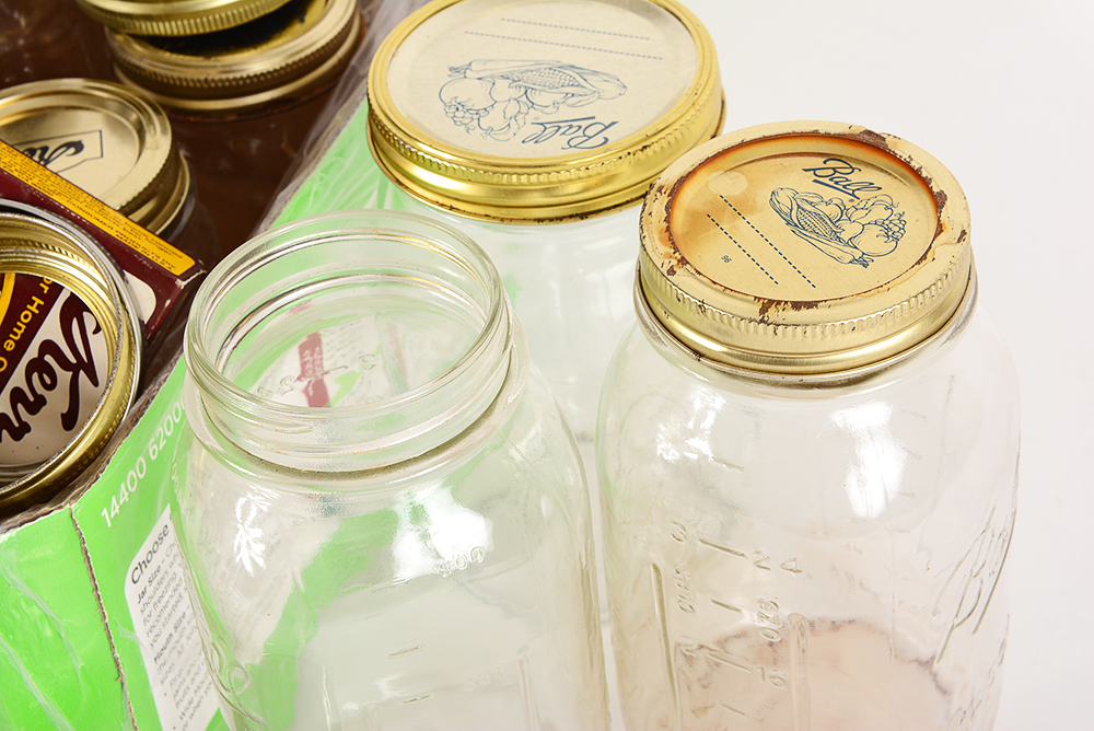 Assortment of Mason Jars