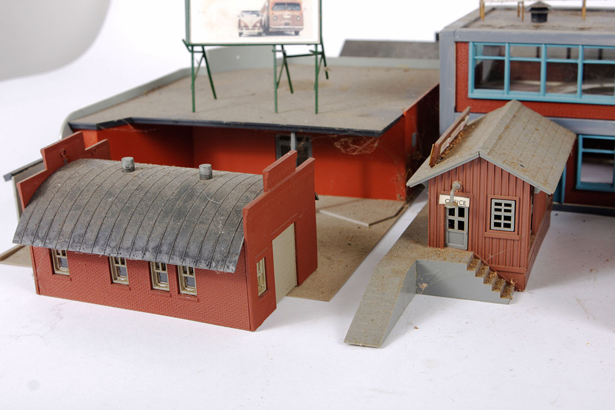 Collection of HO Scale Town Buildings