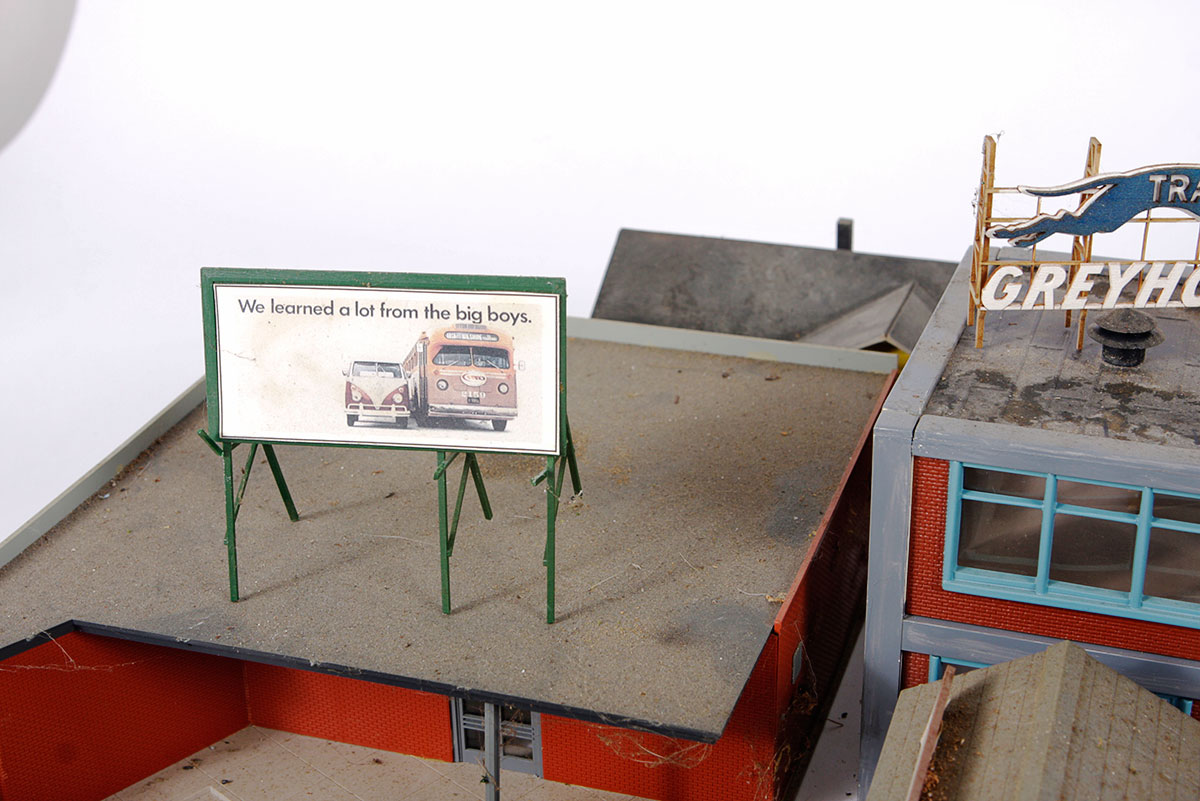 Collection of HO Scale Town Buildings