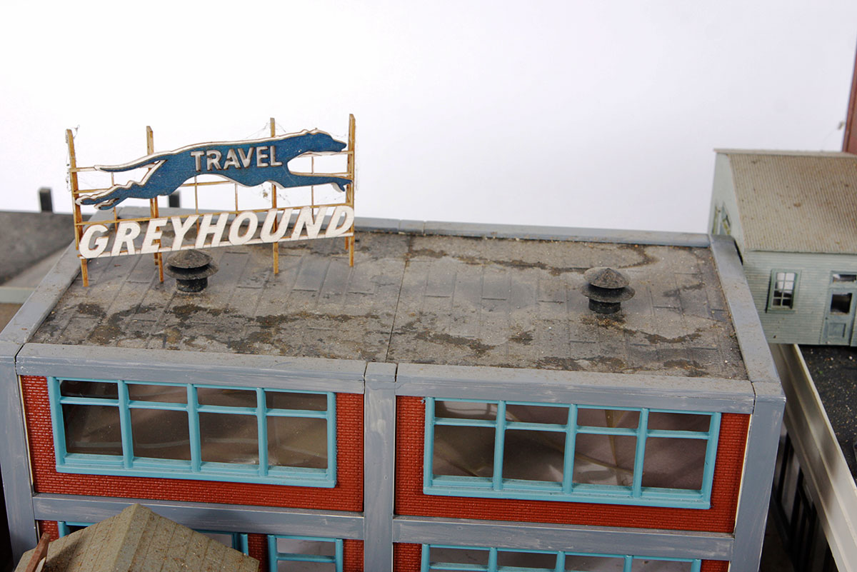 Collection of HO Scale Town Buildings