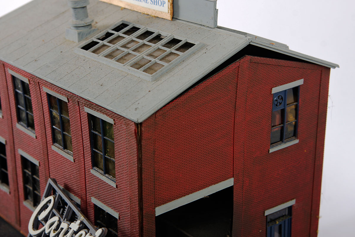 Collection of HO Scale Town Buildings