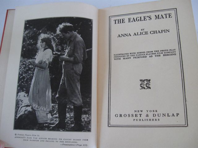 Antique Book Based on Early Film with Mary Pickford