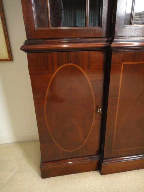 Baker Furniture Historic Charleston Mahogany China Cabinet