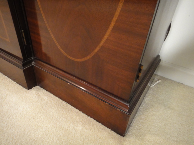 Baker Furniture Historic Charleston Mahogany China Cabinet