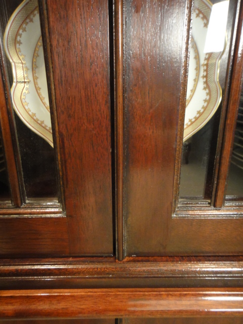 Baker Furniture Historic Charleston Mahogany China Cabinet