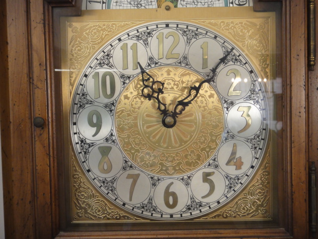 Mid-Century Colonial Mfg. Grandfather Clock