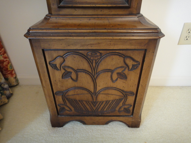 Mid-Century Colonial Mfg. Grandfather Clock