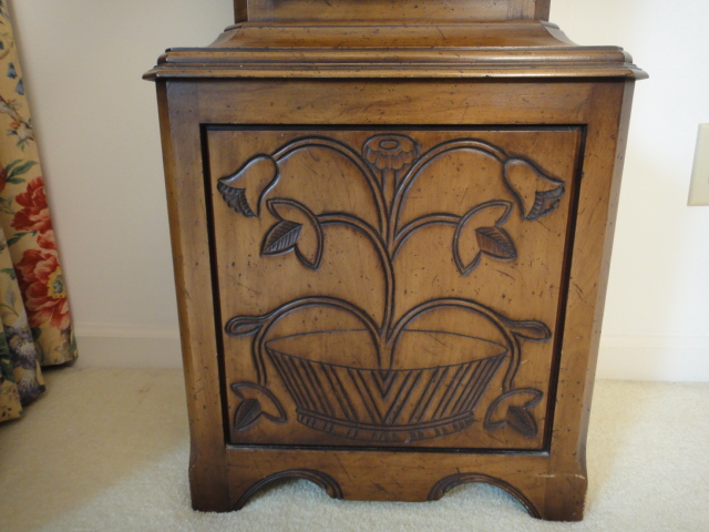 Mid-Century Colonial Mfg. Grandfather Clock