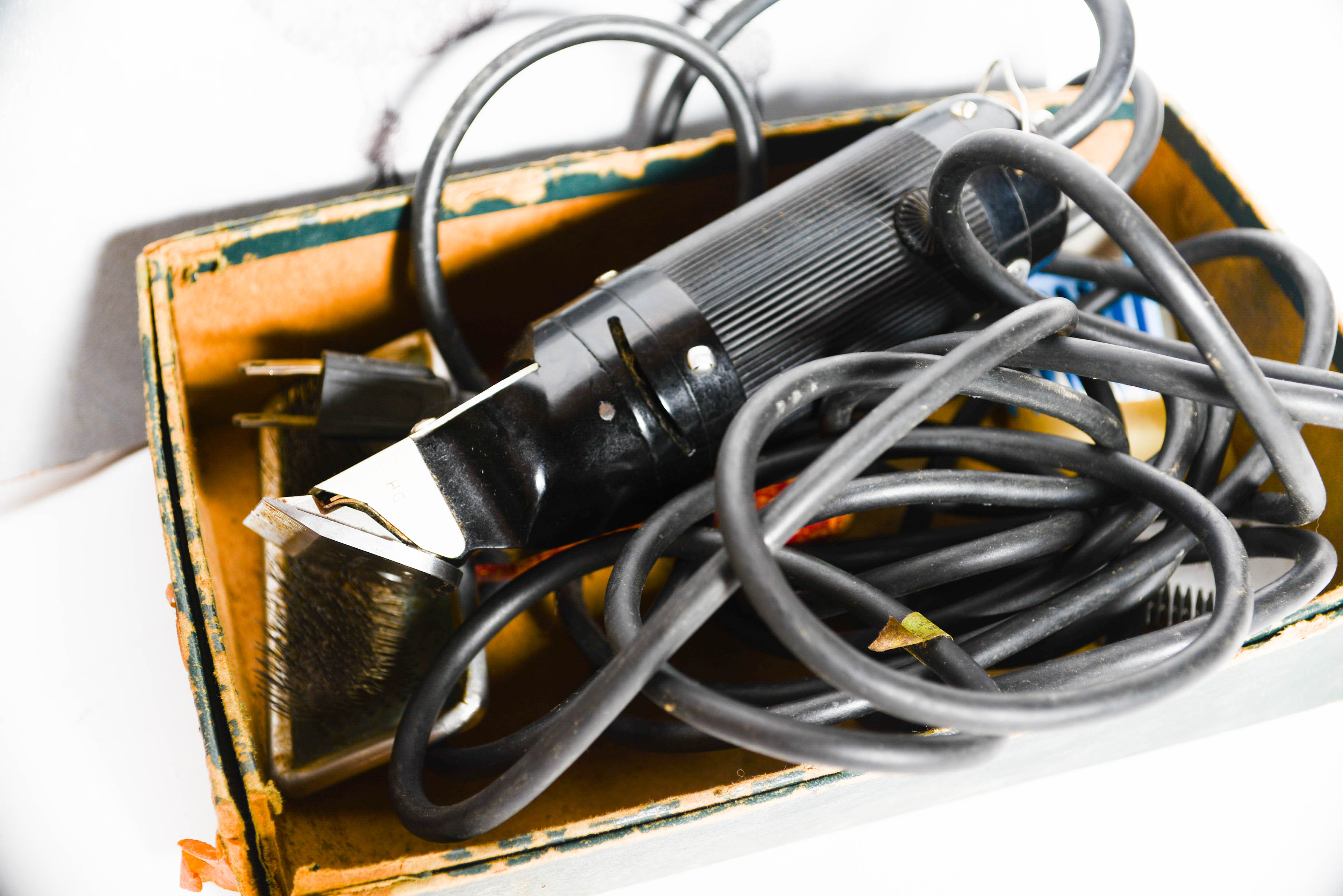 Vintage Oster Animal Hair Clippers Set