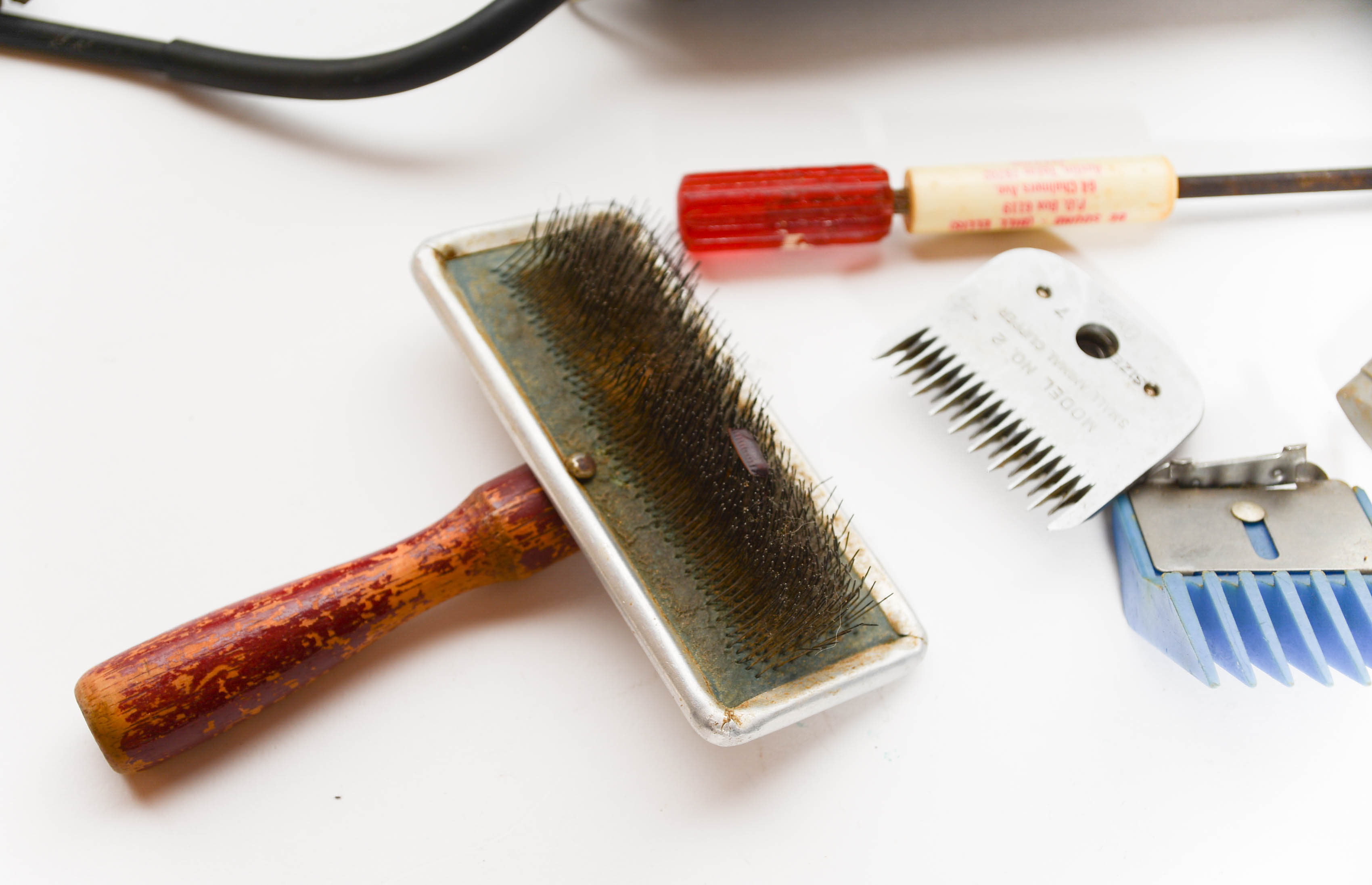 Vintage Oster Animal Hair Clippers Set