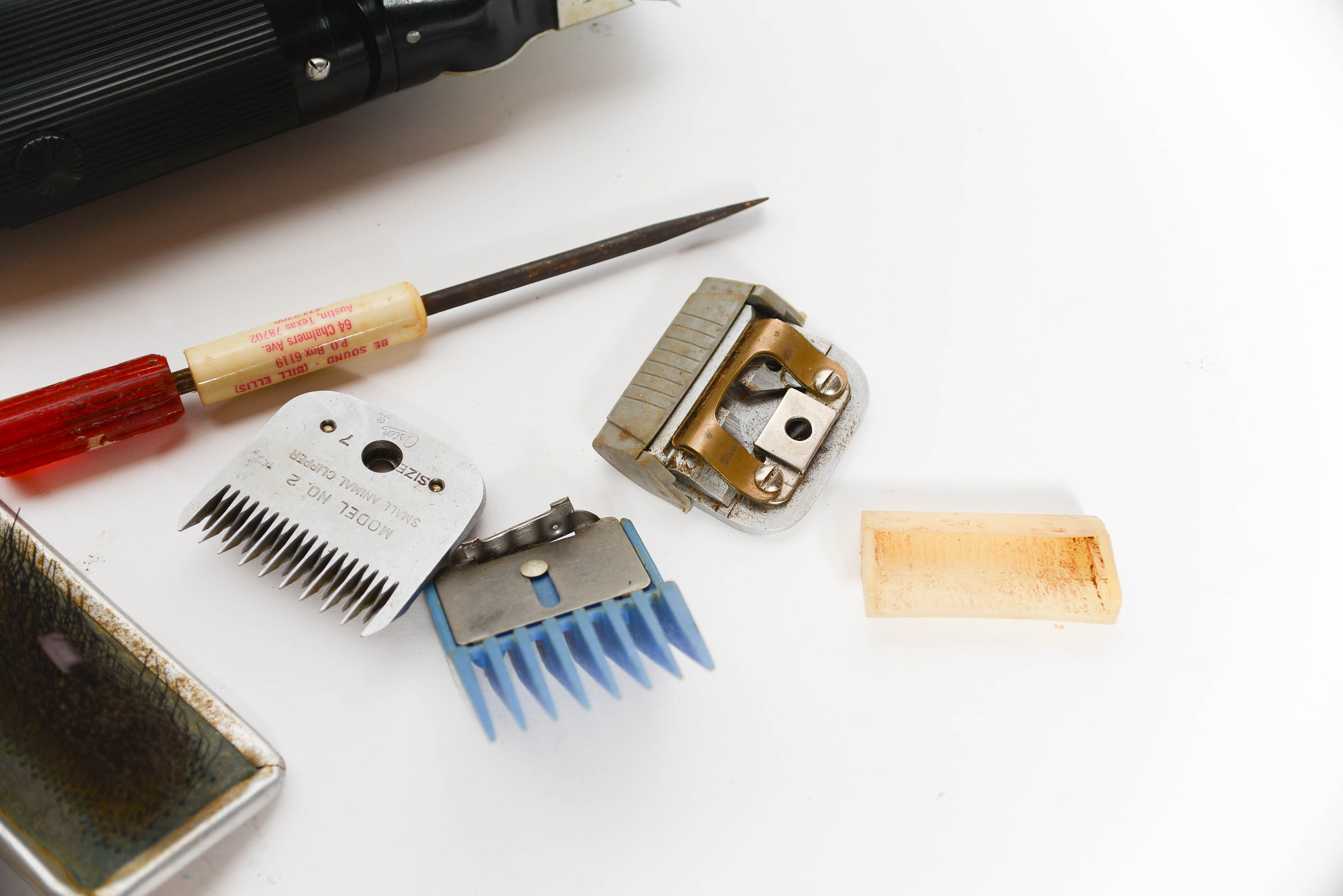 Vintage Oster Animal Hair Clippers Set