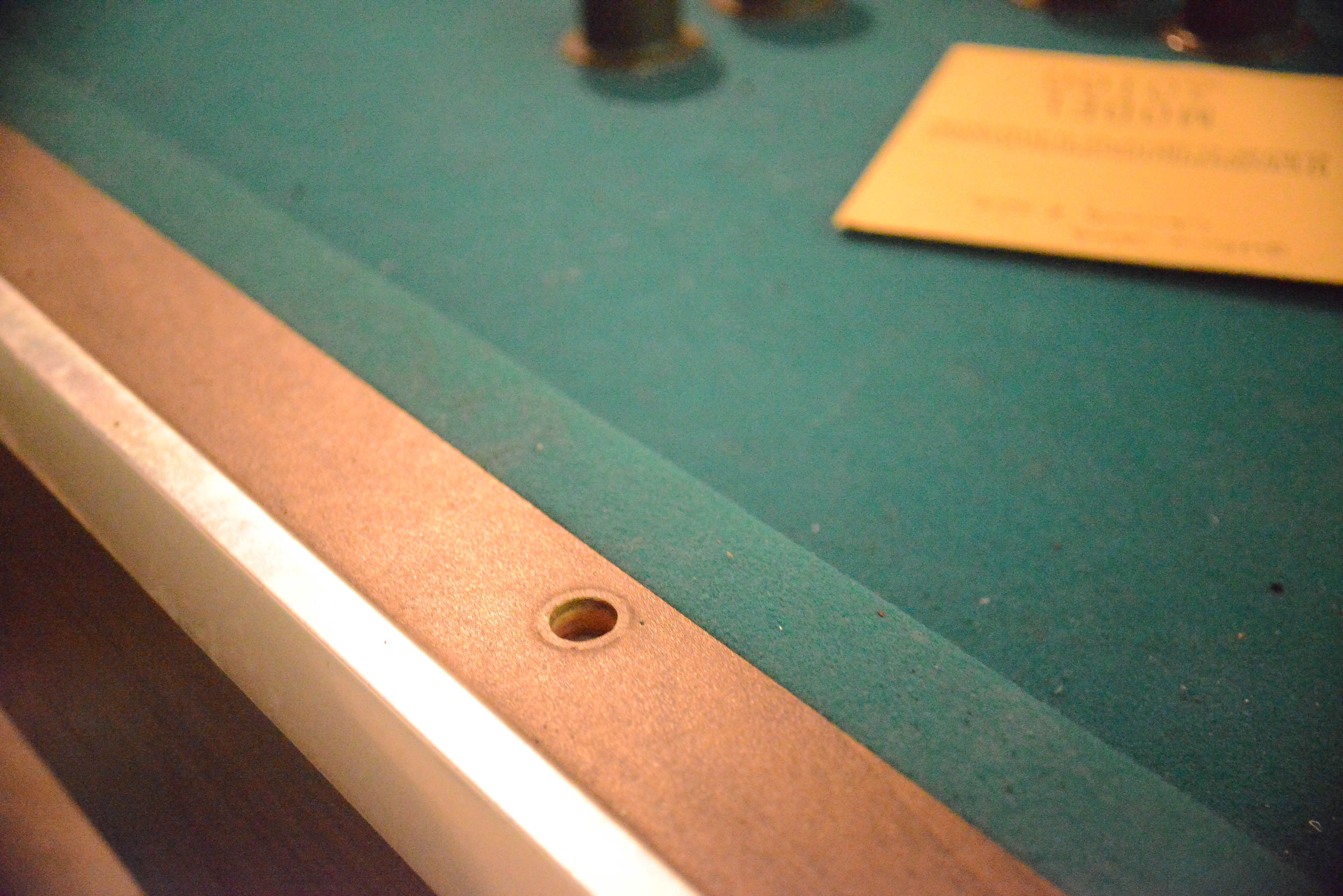 Frederick-Willys Bumper Pool Table and Accessories