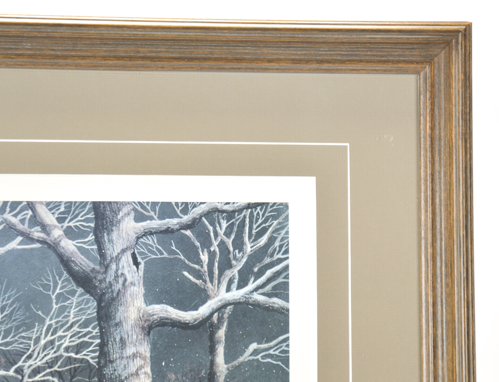 "Busting Out" Limited Edition Offset Lithograph by Harold Roe